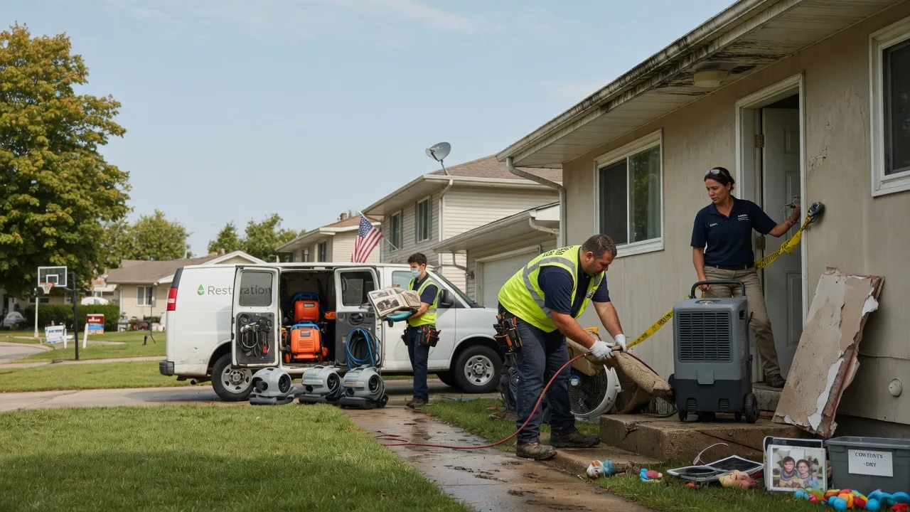 Water Damage Restoration in London, TX near me